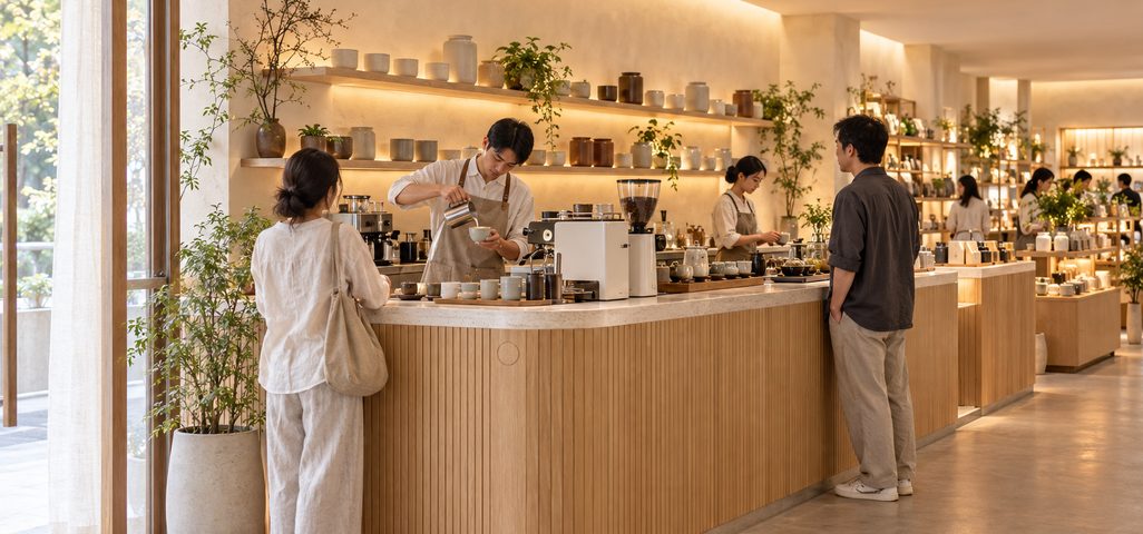 茶咖吧台