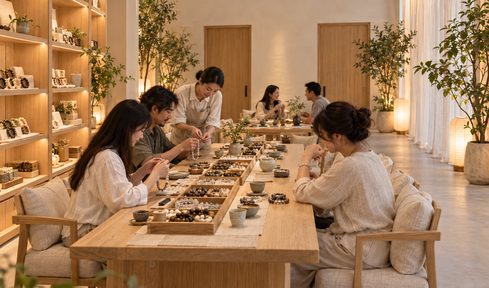 300㎡ 旗舰店的手作区